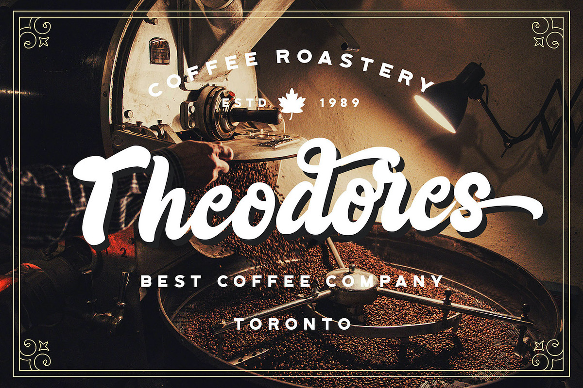 Rizta Hafiq - Retro Bold Script Font, a Script Font by StringLabs (Photo 6 of 14)