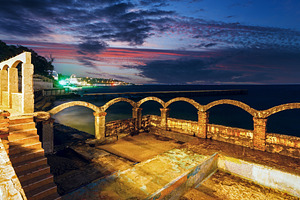 Sea night coast (Bulgaria)., a Nature Photo by YuriyB