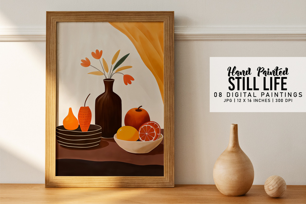 Hand Painted Still Life, a Decorative Illustration by Digital Art Creations (Photo 4 of 5)