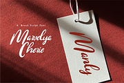 Marvelya Cherie - Brush Calligraphy, a Handwritten Font by Indotype Foundry (Thumbnail 10 of 10)