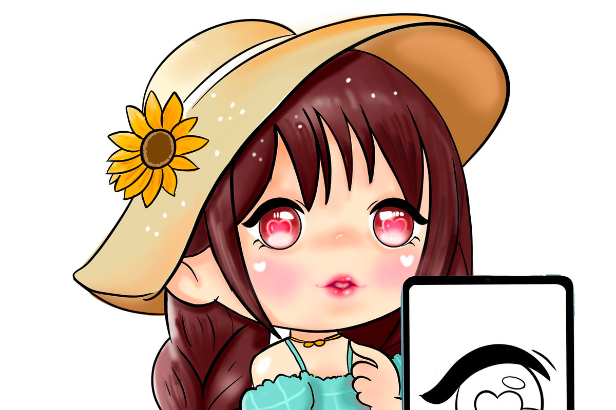 130+ Procreate Anime Eye Stamps, a Brush Add-On by DrawingStoryShop (Photo 6 of 8)