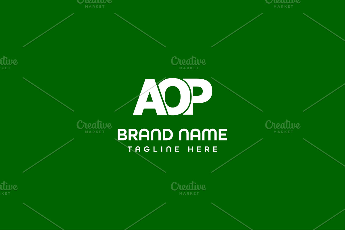Letter AOP Logo Design Vector, a Branding & Logo Template by Abir Hossain Waffi (Photo 2 of 4)