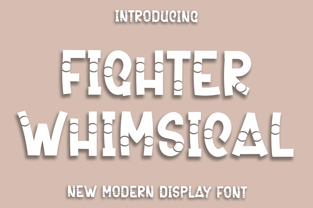 Fighter Whimsical, a Script Font by FreshTypeINK (Photo 1 of 8)