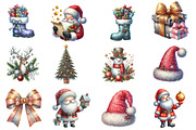 Glittering Christmas clipart, an Illustration by Designworld (Thumbnail 2 of 5)