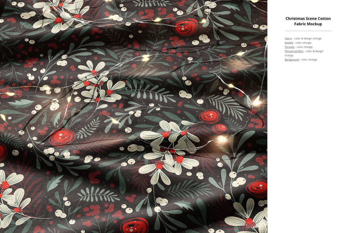 Fabric Factory v.7 Mockup Bundle, a Merchandise Mockup by creatsy5 (Photo 35 of 55)