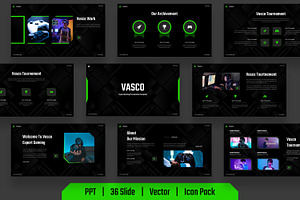 Vasco - Esport Gaming Powerpoint