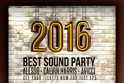 New Year's Eve 2016 Flyer, a Flyer Template by Graphicfy Templates (Thumbnail 4 of 4)