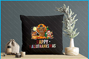 Halloween Thanksgiving Christmas SVG, an Illustration by Creativeusart (Thumbnail 2 of 4)