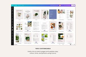 GEM Recipe EBook For Canva