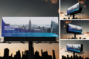 Billboard Mockup, an Advertising Mockup by xavier_studio