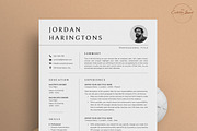 Resume/CV - The Jordan, a Resume Template by CreativeLandStudio (Thumbnail 2 of 9)