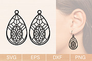 Easter Earrings Laser Cut SVG Bundle, an Object Graphic by jannatulpakhi (Thumbnail 3 of 10)