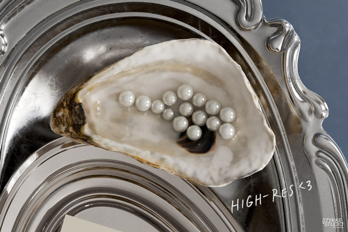 TREASURES OF THE SEA blue mockup, a Household Mockup by Stykke Studio (Photo 8 of 9)