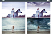 Dark dramatic storm rain sky, a Layer Style Add-On by OverlayBox (Thumbnail 3 of 5)