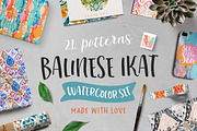 Balinese Ikat, a Pattern Graphic by Nicetoseeya (Thumbnail 1 of 11)