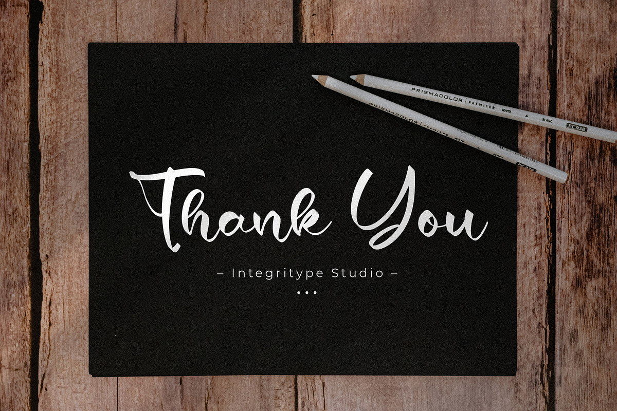 Mosqatte Hosller, a Script Font by Integritype Studio (Photo 15 of 15)