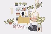 Illustrated Dreamy Home, a Decorative Illustration by Anna Ivanir (Thumbnail 10 of 10)