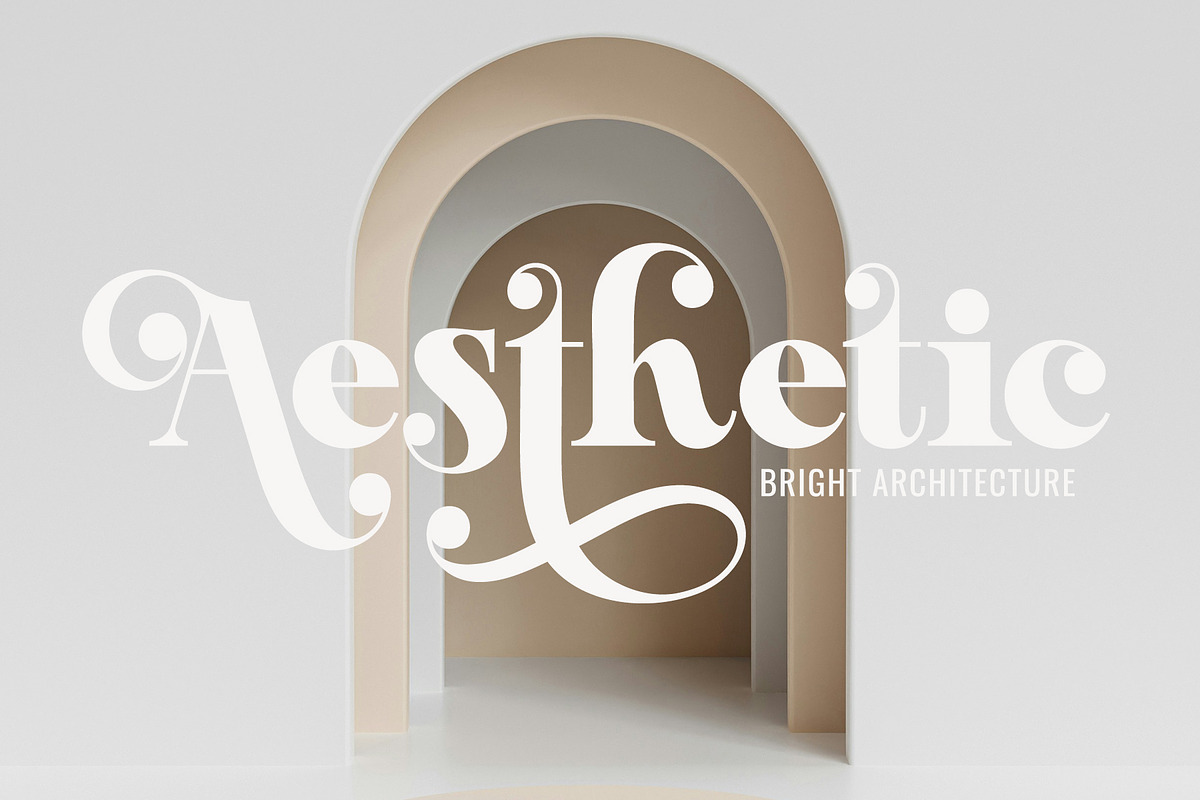 Boho Stay Pretty Swirl Serif Font, a Serif Font by Airotype (Photo 3 of 13)