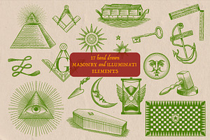Freemasonry and Illuminati symbols