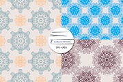 7 indian seamless patterns, a Pattern Graphic by TATIANA_GERICH (Thumbnail 3 of 4)