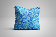 Blue watercolor background and cards, a Pattern Graphic by Markovka (Thumbnail 6 of 8)