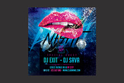 Club Party Flyer, a Flyer Template by DSGraphicDesign (Thumbnail 2 of 2)