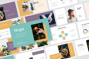 Nuga : Natural Food Google Slides, a Presentation Template by Punkl Camp