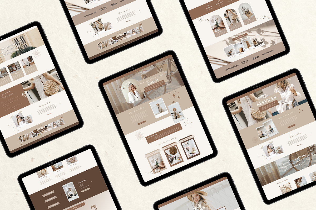Showit Website Template Life Coach, an App Template by Branding Babe Co. (Photo 4 of 9)