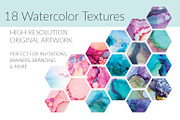 Watercolor Texture Bundle, a Texture Graphic by Suzy-Lou (Thumbnail 2 of 9)