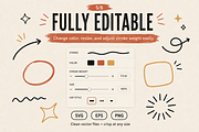 48 Hand-Drawn Annotation Doodles, an Object Graphic by Designs24hr (Thumbnail 6 of 8)