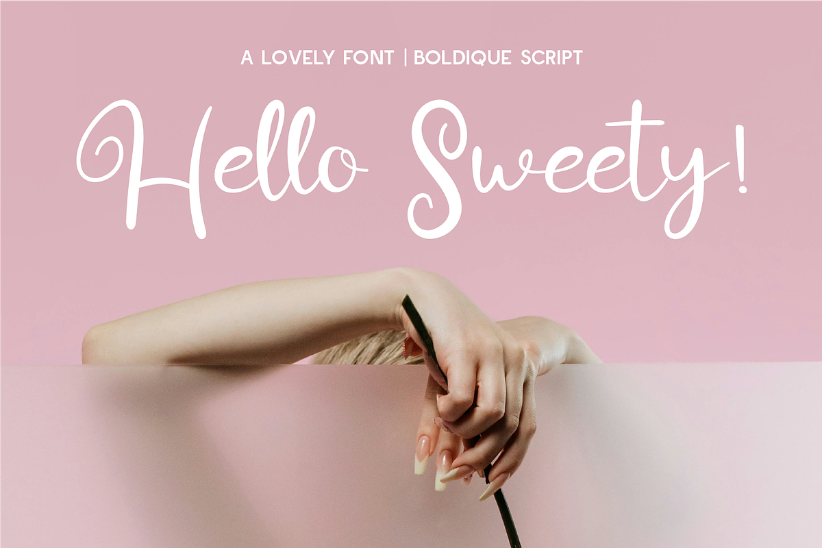 Boldique Script - Lovely Script, a Script Font by Indotype Foundry (Photo 2 of 10)