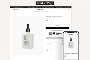 Refined - Cosmetic Shopify Theme