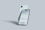 Clean iPhone 17 Air Mockup, an iPhone Mockup by My Code Std (Thumbnail 2 of 6)