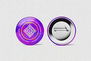Pin Mockup, a Product Mockup by zpackcreative (Thumbnail 2 of 4)