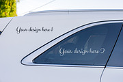 Car mockup. Car window mockup., a Print Template by MockupMarket (Thumbnail 1 of 2)