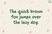 Holiday Stripes | Handwriting font, a Handwritten Font by LivelyAutumn11.11 (Thumbnail 4 of 5)