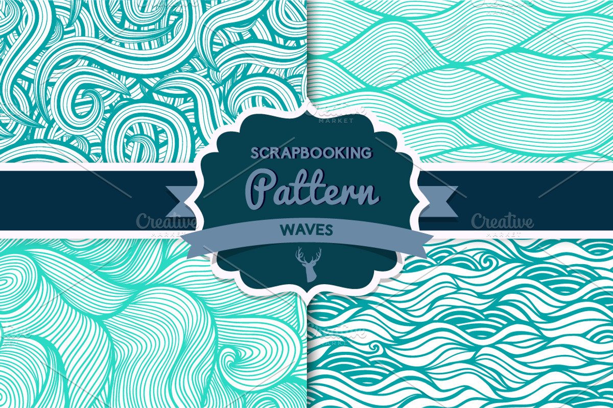 Waves pattern set 2