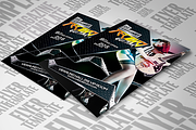Techno Guitar Flyer Template, a Flyer Template by temphall (Thumbnail 1 of 2)