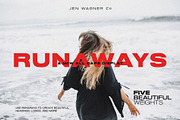 Runaways | A Powerful, Bold Sans, a Sans Serif Font by Jen Wagner Co (Thumbnail 12 of 12)