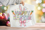 Brushstroke Easter PNG Sublimation, an Illustration by CraftArtStudio (Thumbnail 1 of 4)