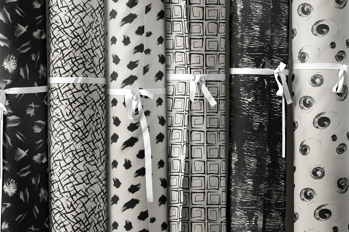 Handwriting. 6 Seamless Patterns, a Pattern Graphic by le-genda (Photo 2 of 8)