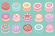 Birthday Party Bundle Illustrations, a Background Graphic by CreativeChristiana (Thumbnail 16 of 17)