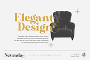 Nevrada Modern Display Font, a Font by Aluyeah Studio (Thumbnail 5 of 12)
