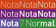Nota, a Sans Serif Font by Wiescher-Design (Thumbnail 5 of 6)