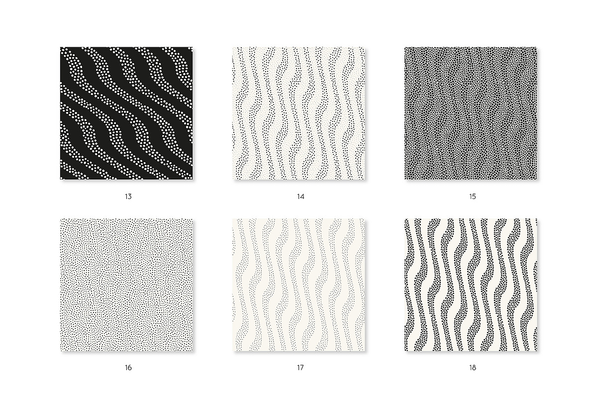 Wavely. Seamless Pattern Set, a Pattern Graphic by Curly_Pat (Photo 5 of 6)