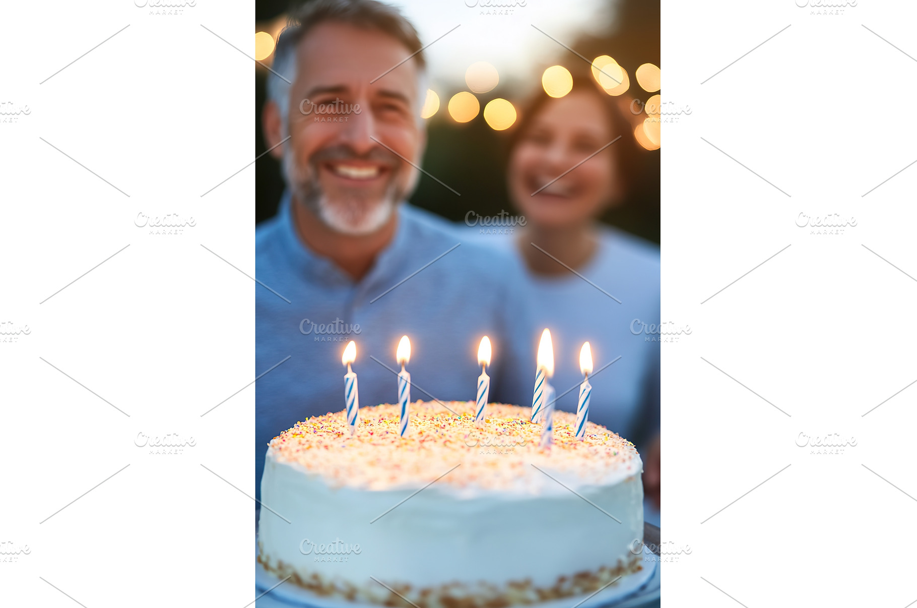 Mature caucasian couple celebrates, a Person Photo by Lermont51