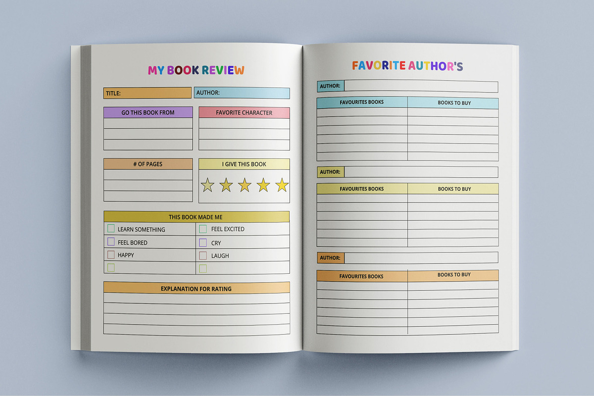 Kids Planner | Canva Templates, a Print Template by Book2bees (Photo 4 of 4)