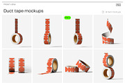 Duct tape & Box mockups, a Packaging Mockup by Creatoom (Thumbnail 9 of 12)