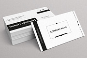 Minimal Business Card Template, a Business Card Template by MightyDesign (Thumbnail 2 of 6)