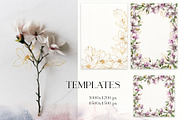 Magnolia flower leaves Watercolor, an Object Graphic by Yuliya Derbisheva (Thumbnail 5 of 13)